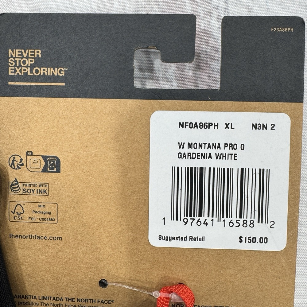 The North Face Women Montana Pro GTX Gortex Mittens Gloves XL Ski Snowboard $150 - Picture 5 of 6